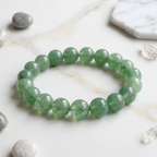 Lucky Leaf — Green Aventurine Bracelet