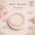 Beloved — Rose Quartz Self-Love Bracelet