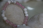 Serene Heart - Rose Quartz & Howlite Bracelet