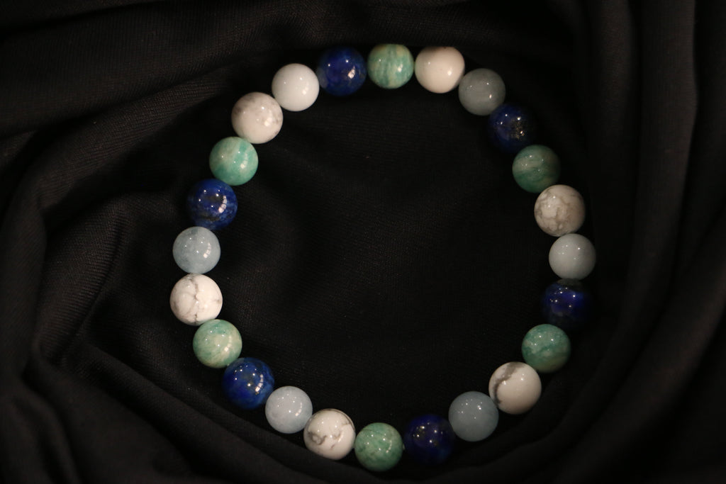 Open Voice — Throat Chakra Bracelet