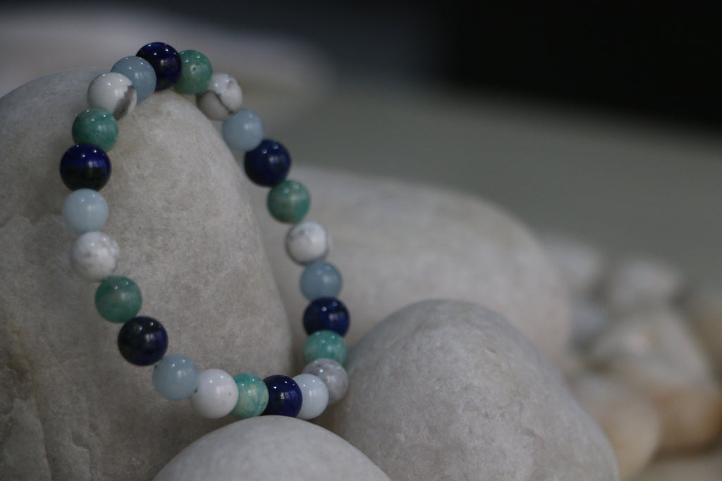 Open Voice — Throat Chakra Bracelet