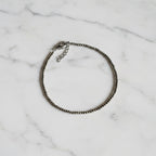 Midas Step — Pyrite anklet