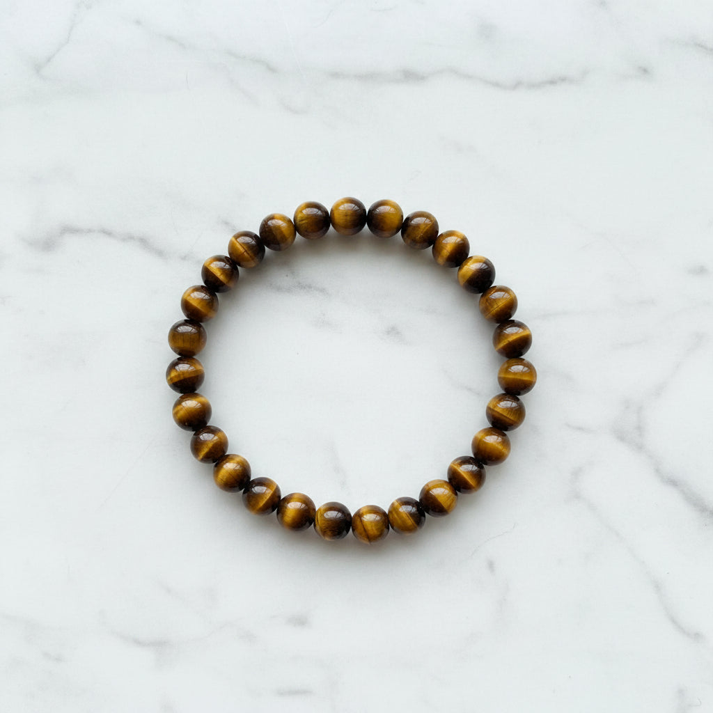 Brave Heart — Tiger Eye Bracelet