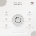 Midas Step — Pyrite anklet