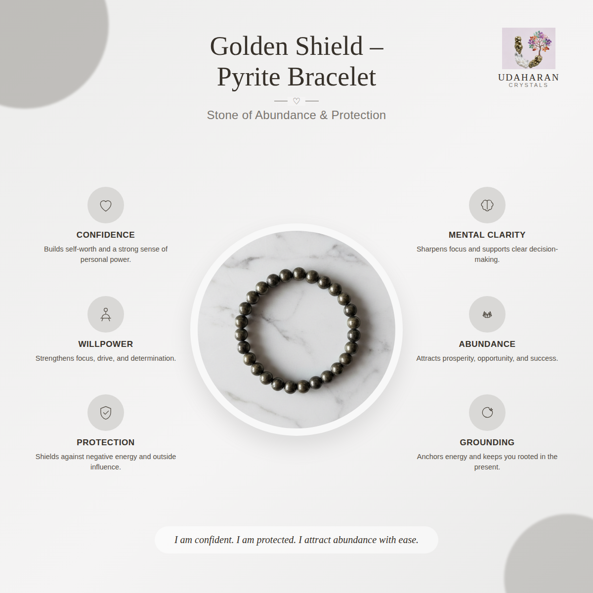 Goldsmith — Pyrite Bracelet