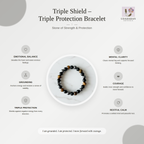 Triple Shield Bracelet — Protection Trio